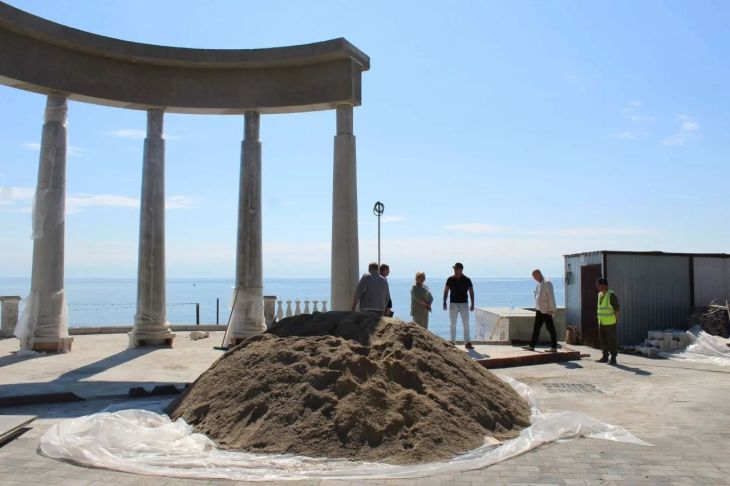 Архитектор оценил реконструкцию полуротонды в Алуште