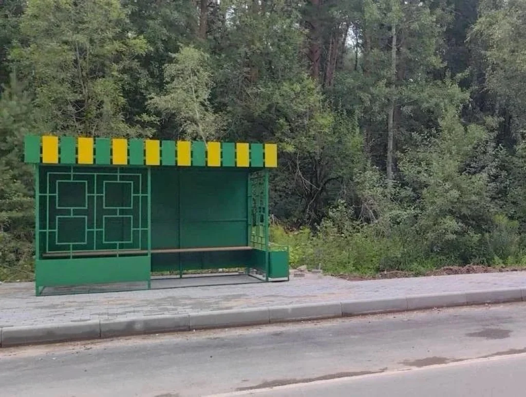 В Ферзиковском округе появилась новая остановка по просьбе жителей