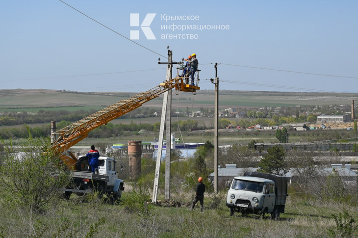 Пригород Симферополя остался без света