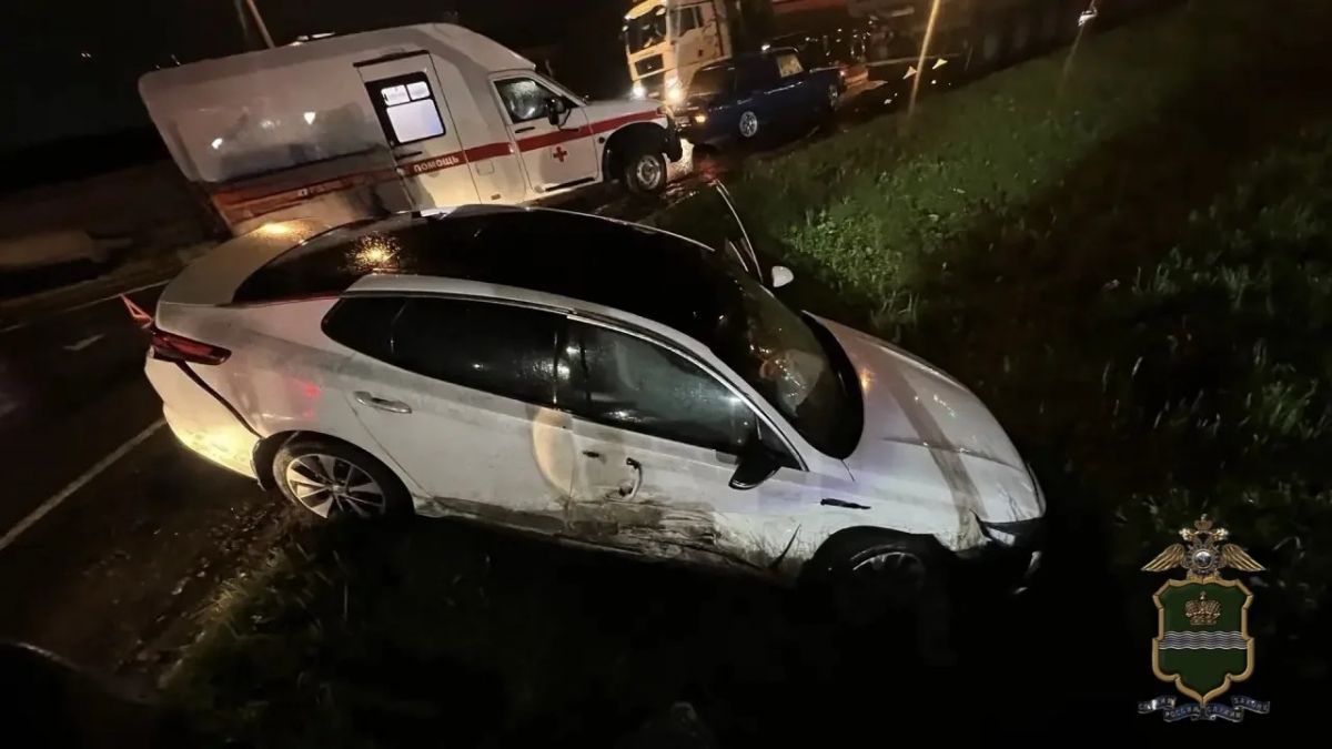 Водитель «Приоры» пострадал в ДТП на калужской трассе