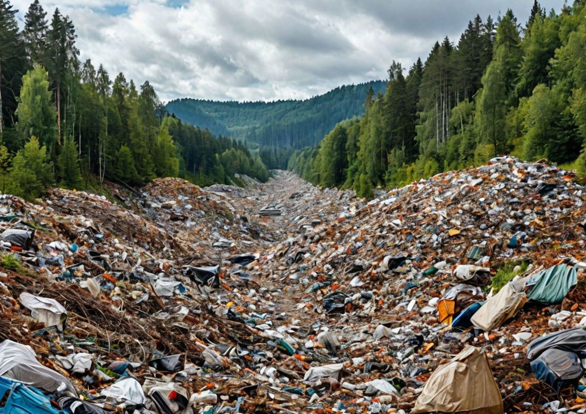 В Спас-Деменске незаконная свалка площадью 5 га обернулась уголовным делом