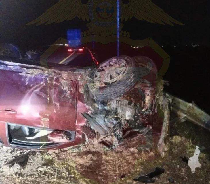 Один человек погиб и трое пострадали в ночном ДТП на трассе Таврида