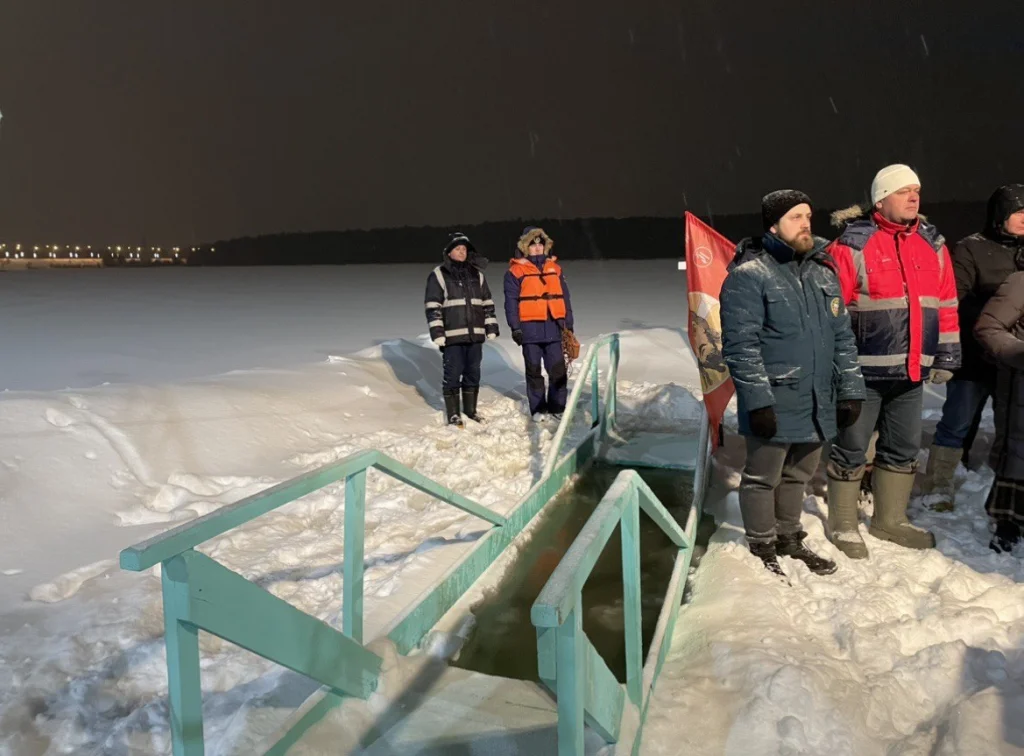 В Калуге организуют три места для купаний на Крещение