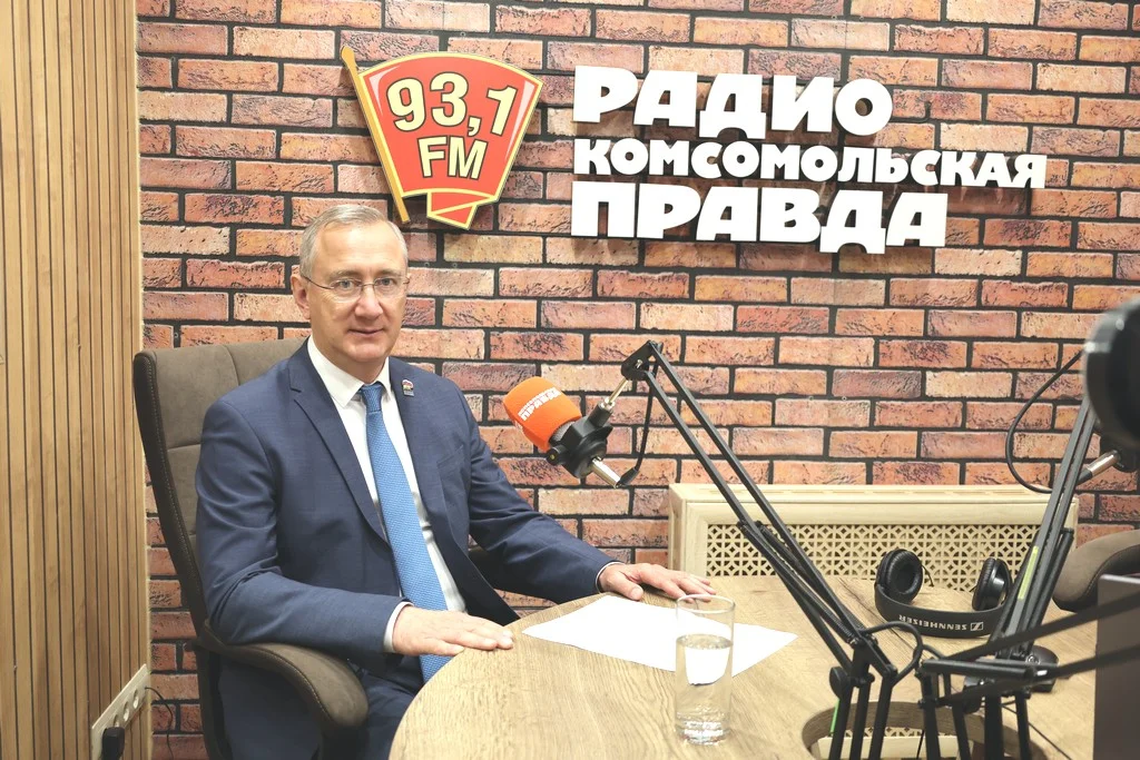 Владислав Шапша на радио «КП – Калуга»: «Мы построим в регионе белорусскую молочную ферму»