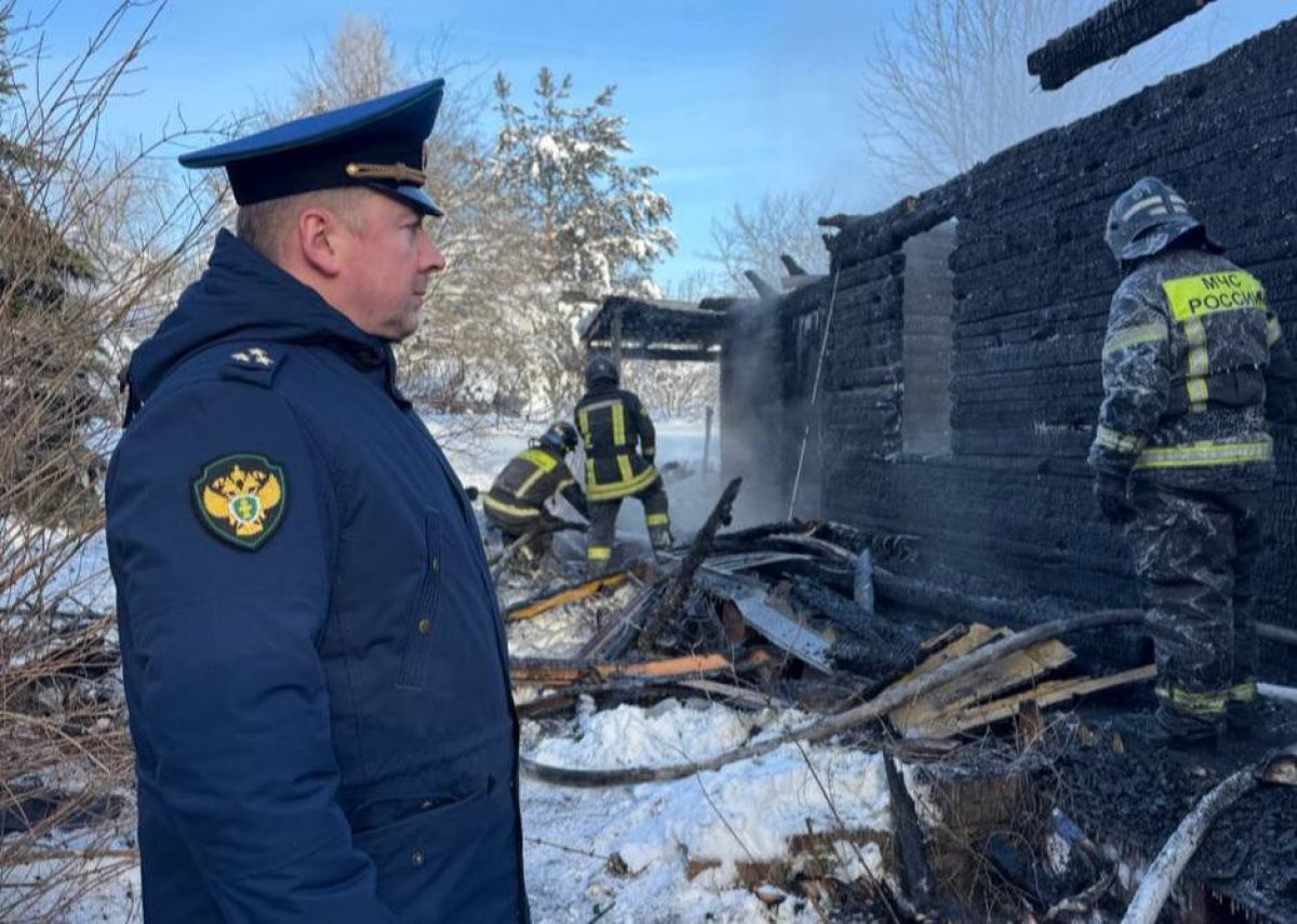 Супружеская пара погибла при пожаре в Калужской области