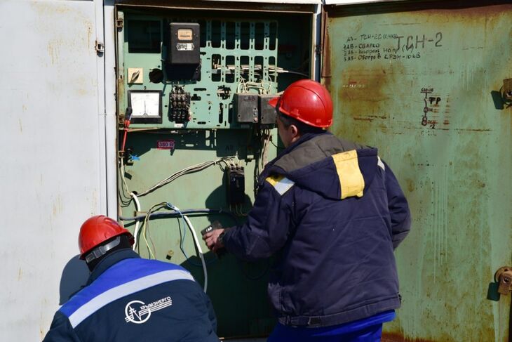 В Симферопольском районе погас свет