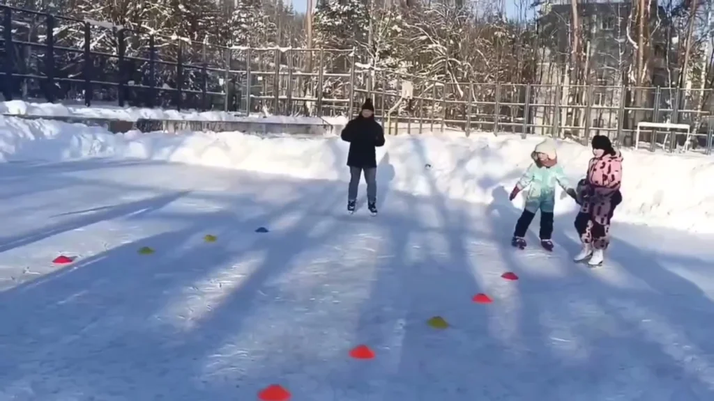 Где в Калуге открыли бесплатные катки