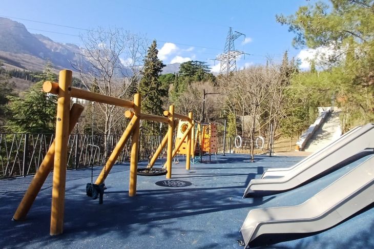 В Гурзуфе открылась территория общественного парка в районе улицы Приветная