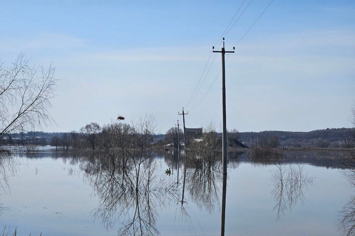 Две деревни и одна улица в Калуге могут остаться без транспортного сообщения из-за паводка
