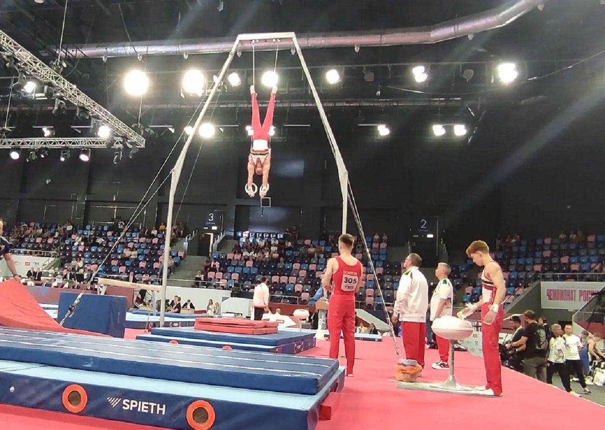 В Калуге стартовал чемпионат России по спортивной гимнастике: яркие кадры первого дня