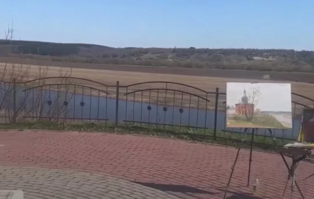 Художники из разных регионов России рисуют Перемышль