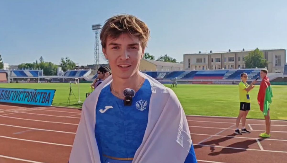 Калужский атлет Илья Елизаров победил на Первенстве страны