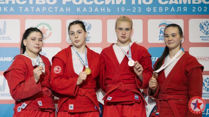 Крымчанка Александра Волокитина стала бронзовым призёром Первенства России по самбо