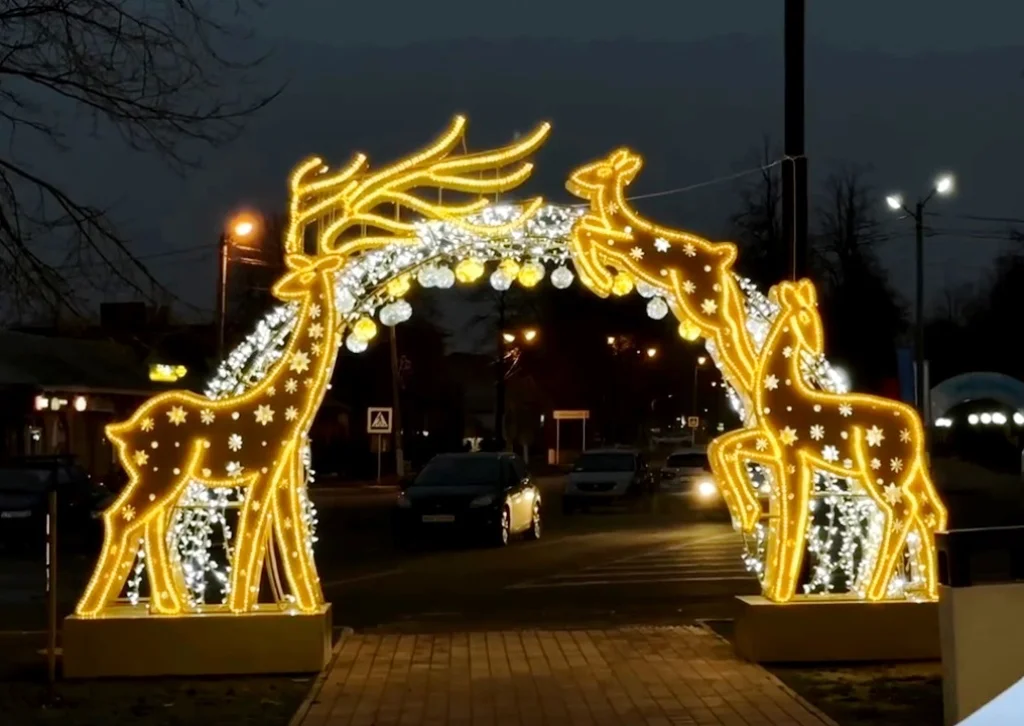 В калужском Кирове все готово для встречи Нового года