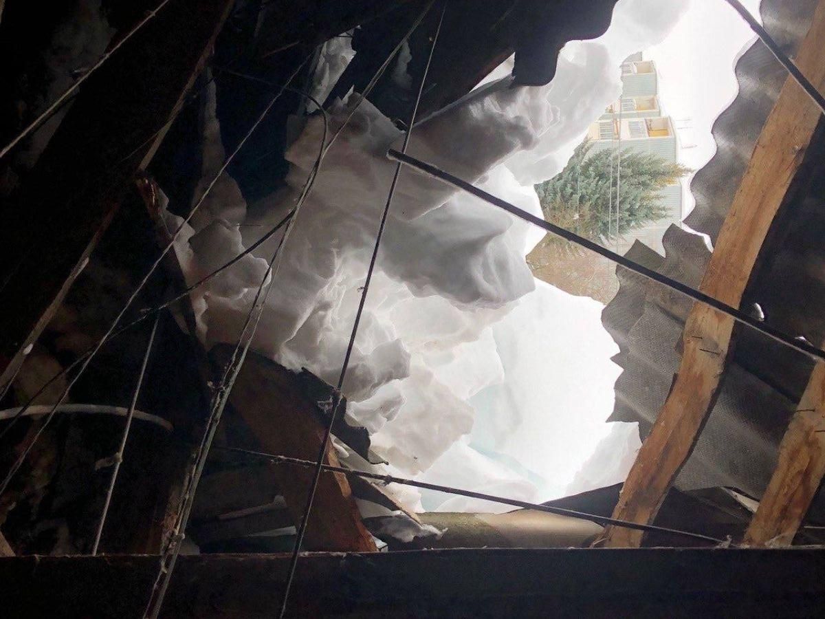 Еще две крыши пострадали в калужских городах