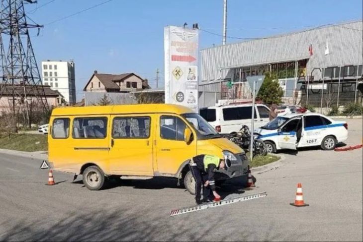 В Симферополе ГАЗель сбила 16-летнего мотоциклиста