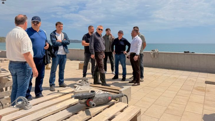 В Коктебеле ускорят реконструкцию набережной