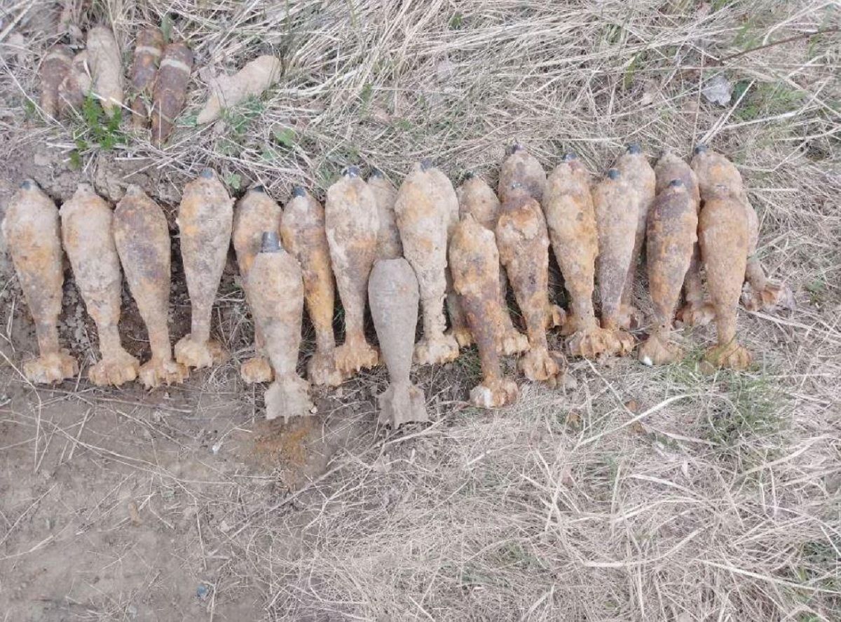 Крупный схрон боеприпасов времен войны обнаружен в лесном массиве под Спас-Деменском