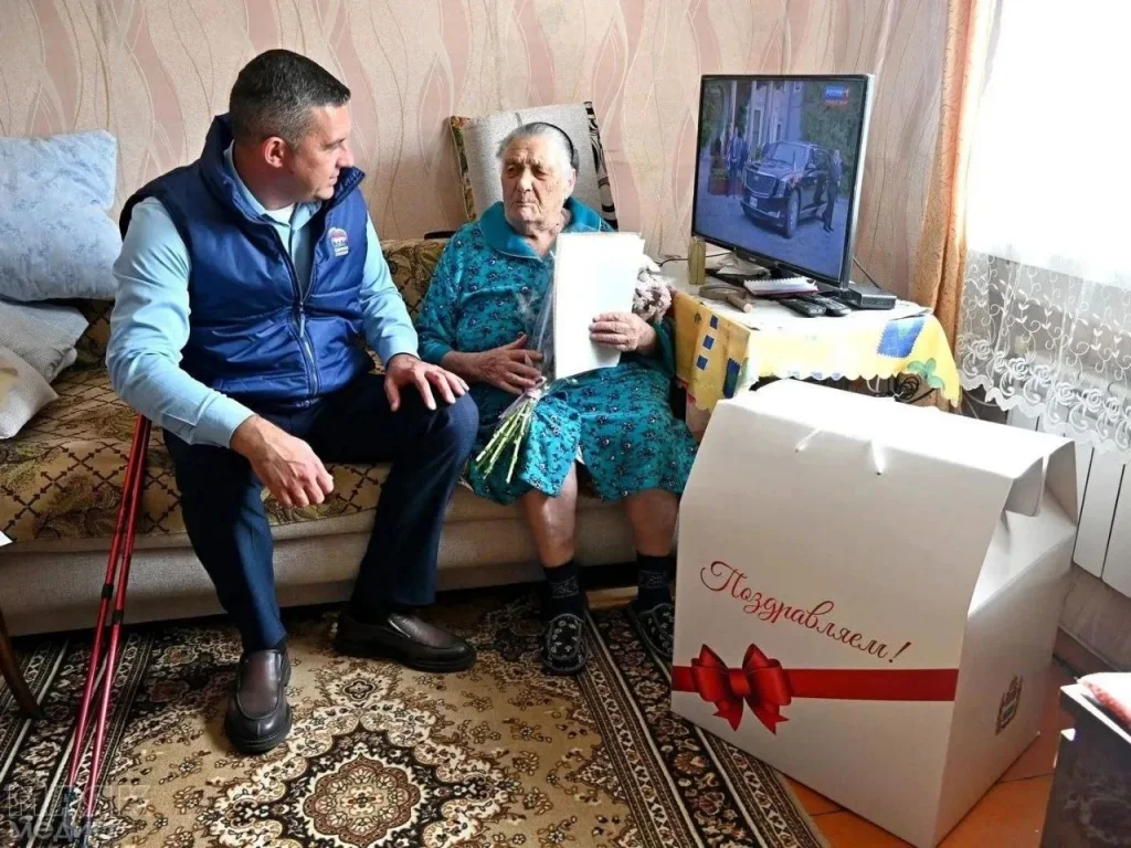 Жительнице Детчино исполнилось 100 лет