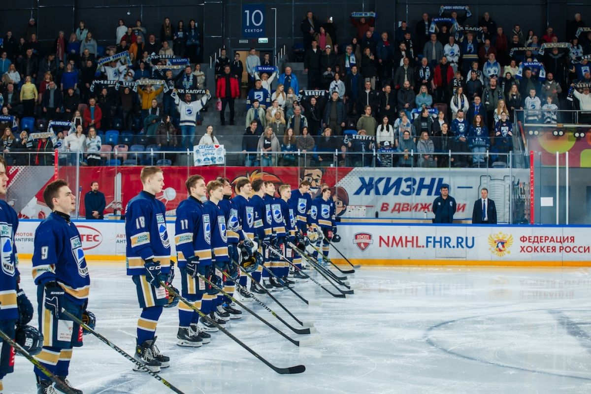Хоккеисты «Калуги» по буллитам переиграли череповецкий «Металлург»