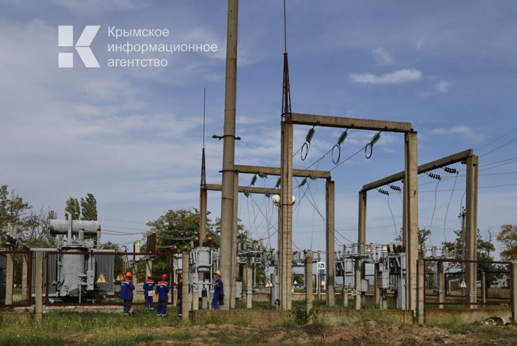 Часть Симферополя осталась без электричества