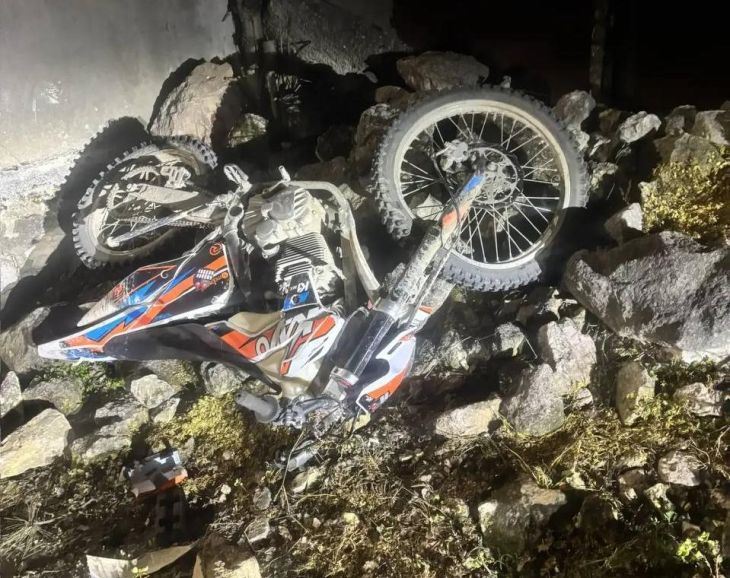 Подросток на питбайке врезался в забор в Бахчисарайском районе