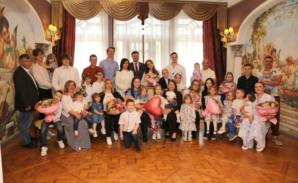 В Калуге чествовали многодетные семьи