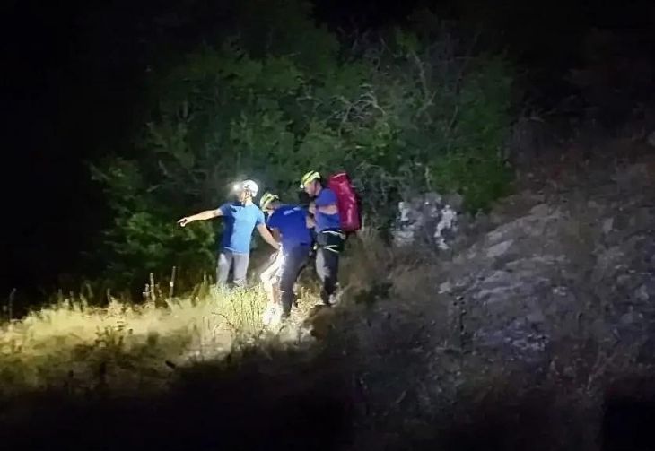 В горах под Судаком спасли туриста