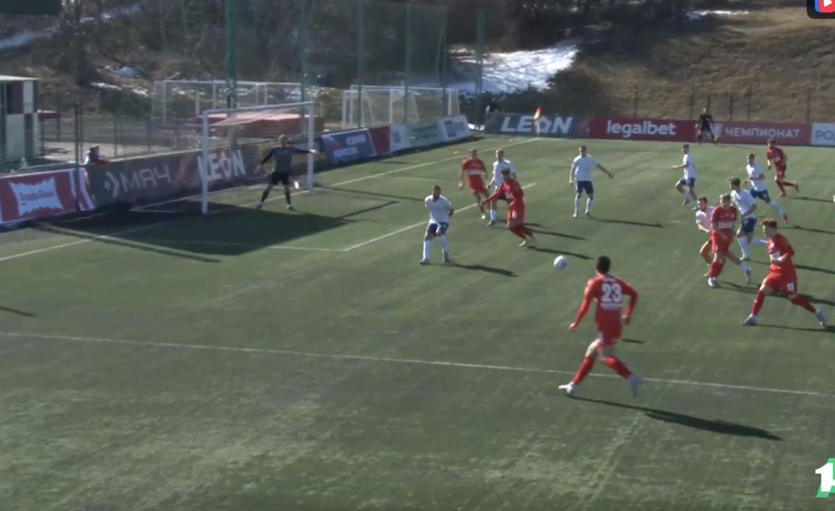 «Калуга» ведёт в счёте после первого тайма