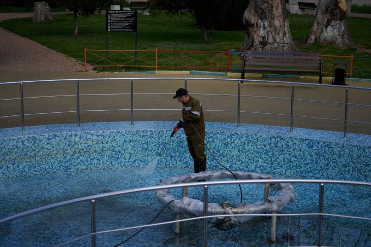 В Керчи к майским праздникам заработают фонтаны