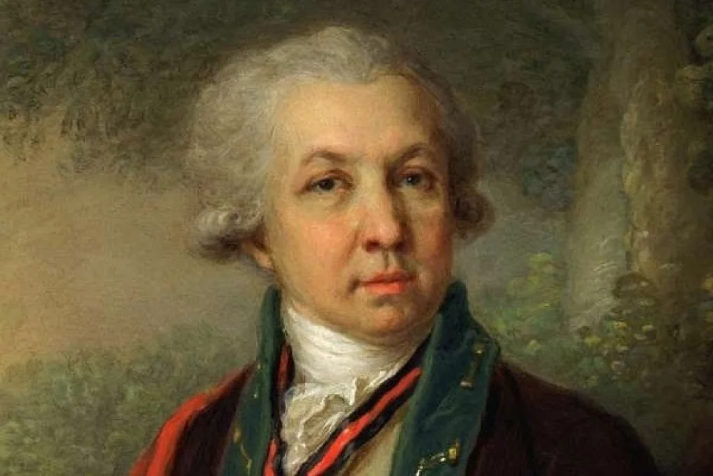 17 января в Калугу по особому поручению приехал Державин