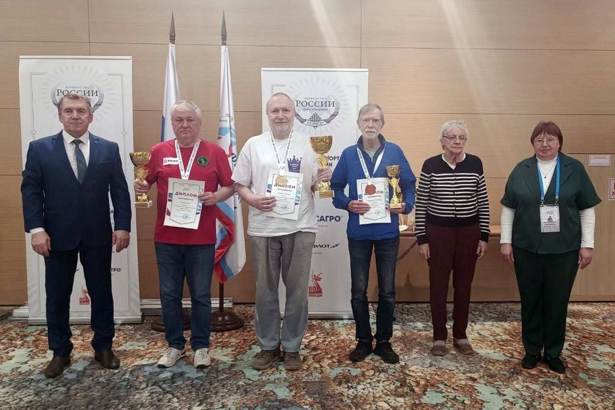 Представитель Калужской области завоевал бронзу первенства России по быстрым шахматам