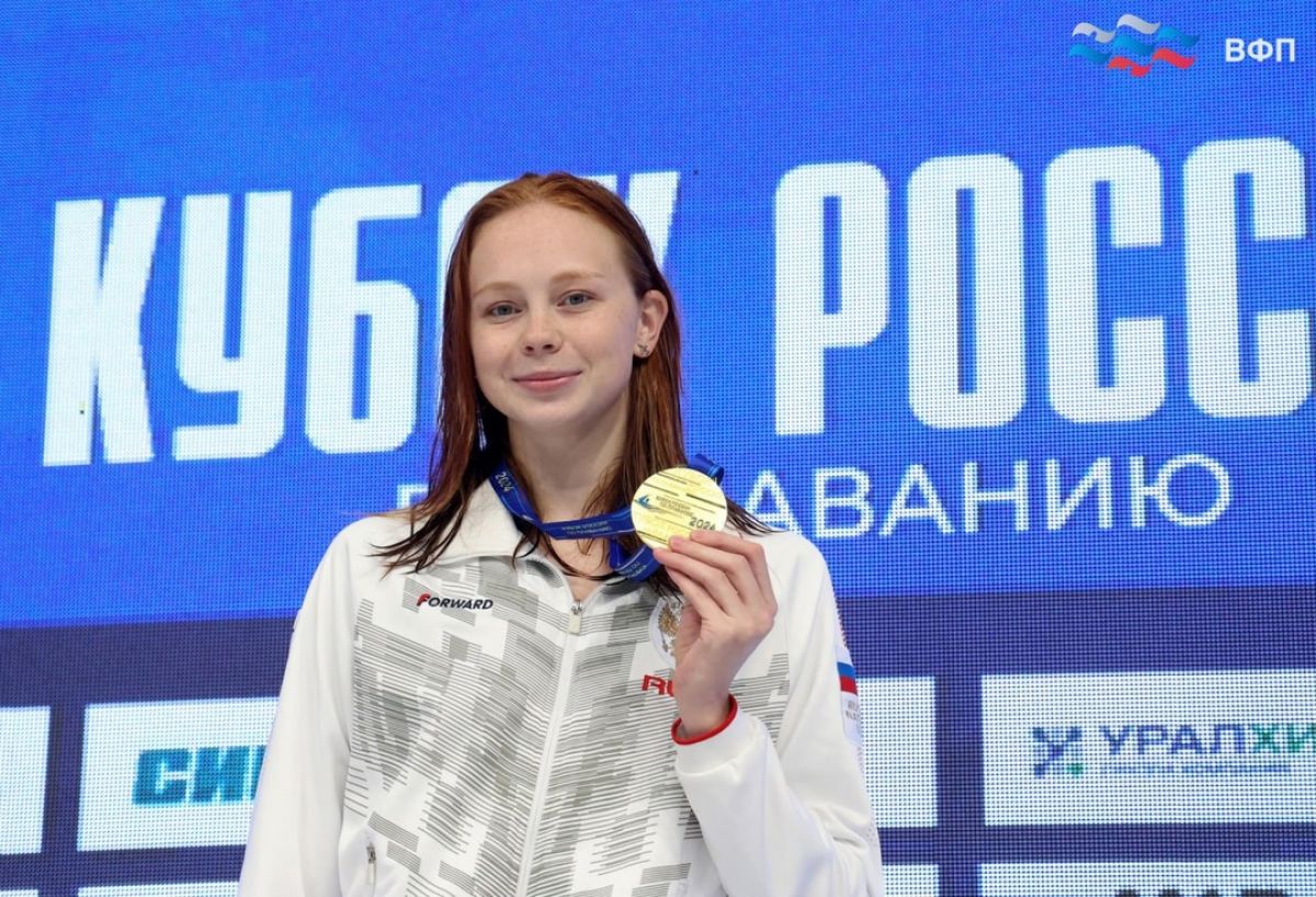 Алина Гайфутдинова второй раз побеждает на Кубке страны по плаванию