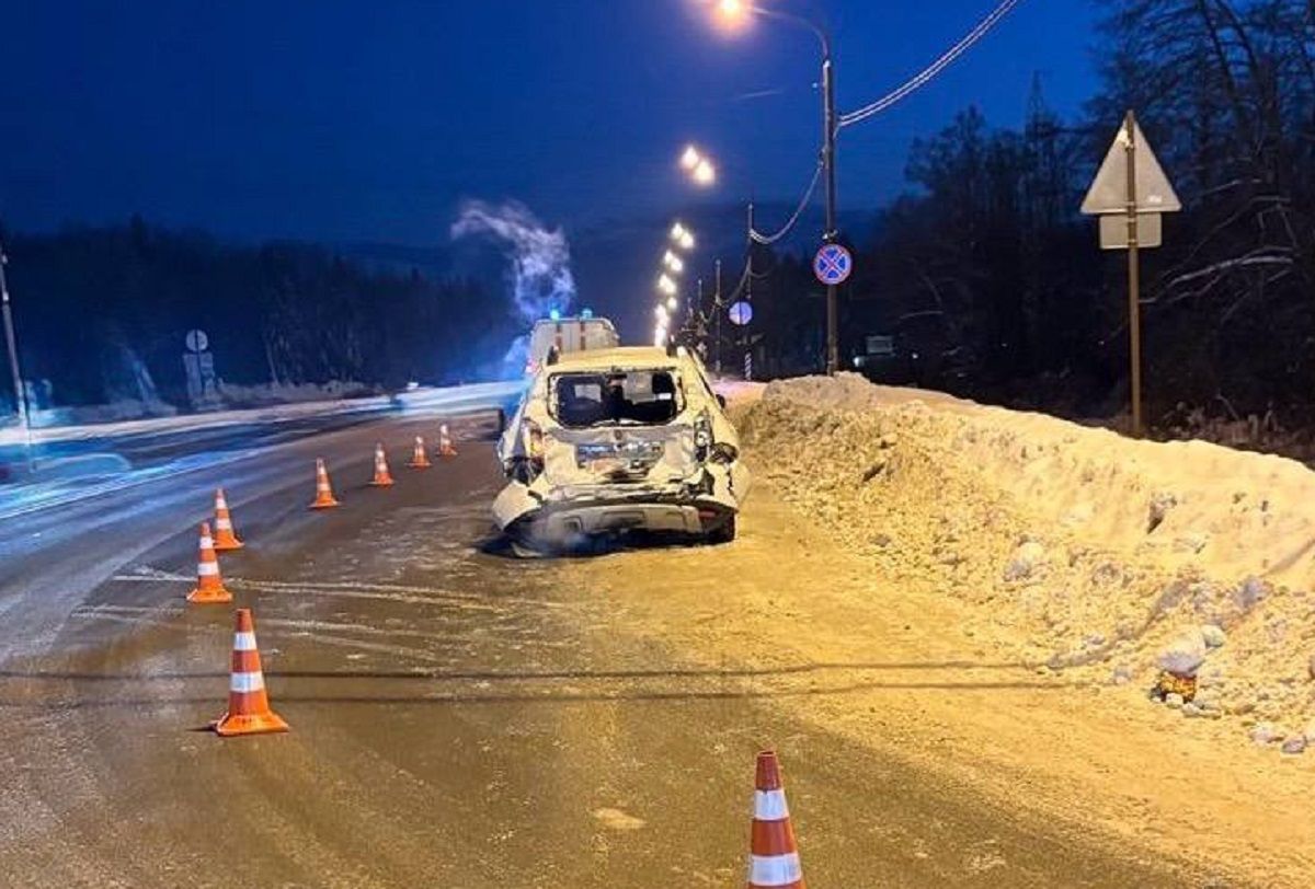 Две женщины травмированы в ДТП с фурой на трассе в Калужской области