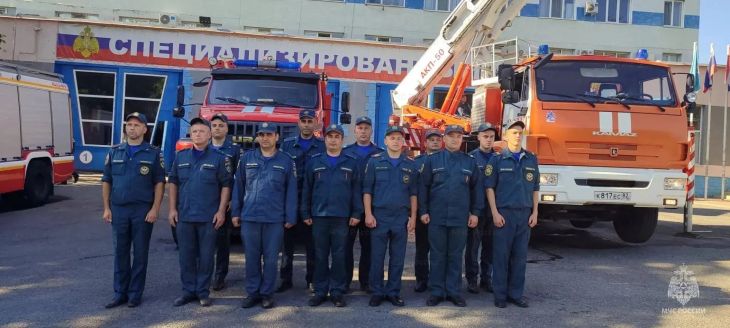 На пожаре в Перово спасли семью