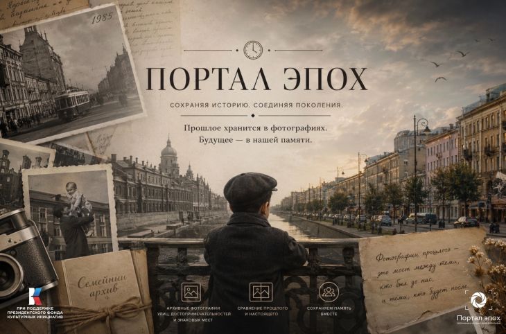 Запущен интерактивный проект для сохранения исторической памяти «Портал Эпох»