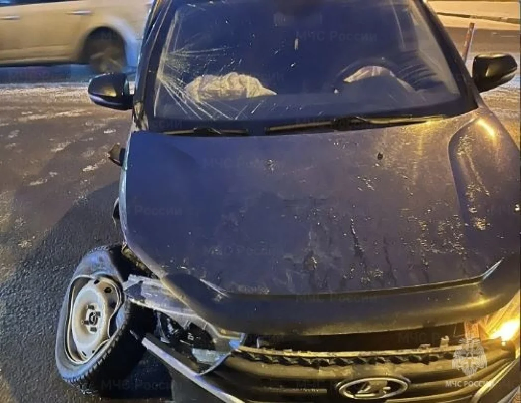 В Калуге авария перекрыла подъездную дорогу от трассы М3 «Украина»