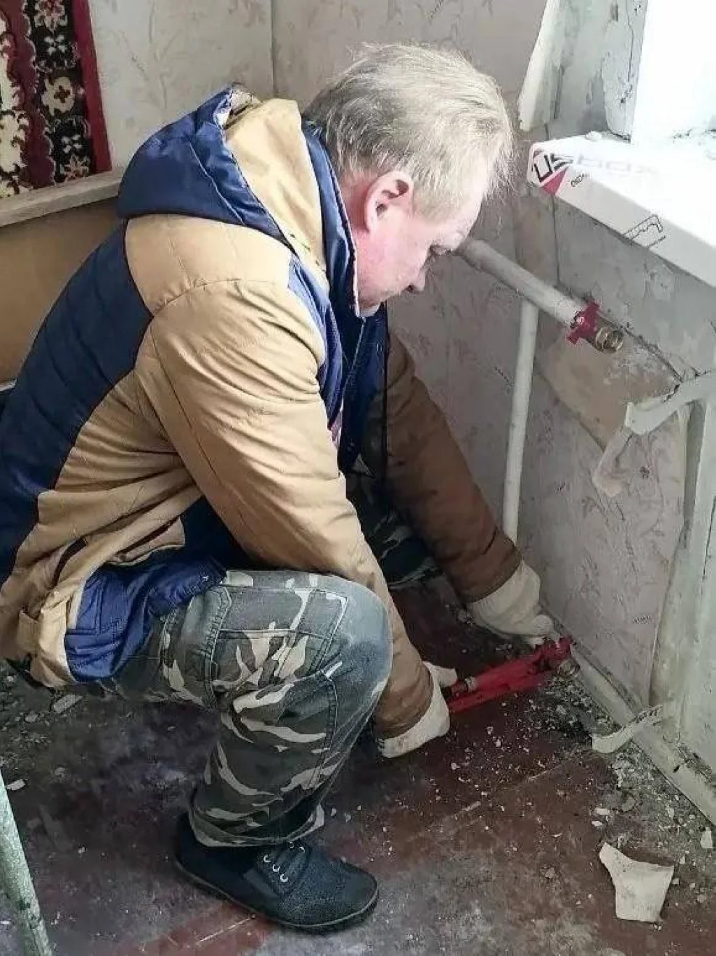 Калужане восстановили отопление в четырёх домах Первомайска