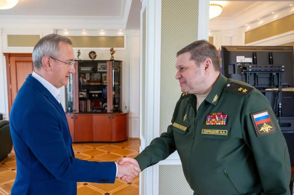 Владислав Шапша провел рабочую встречу с Игорем Серицким