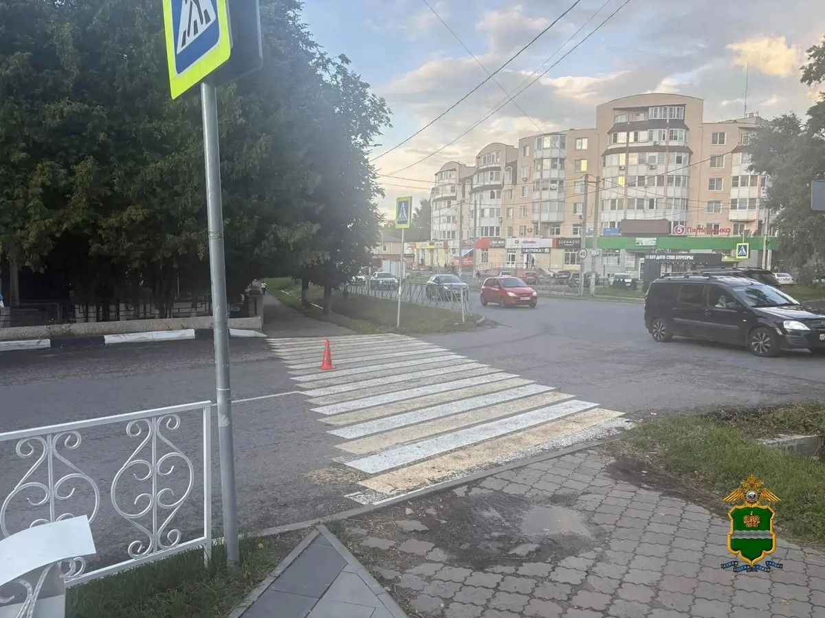 В Калужской области на пешеходном переходе сбили 9-летнего ребенка