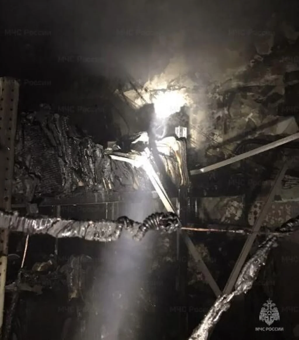 В Калуге назвали причины пожара на почте