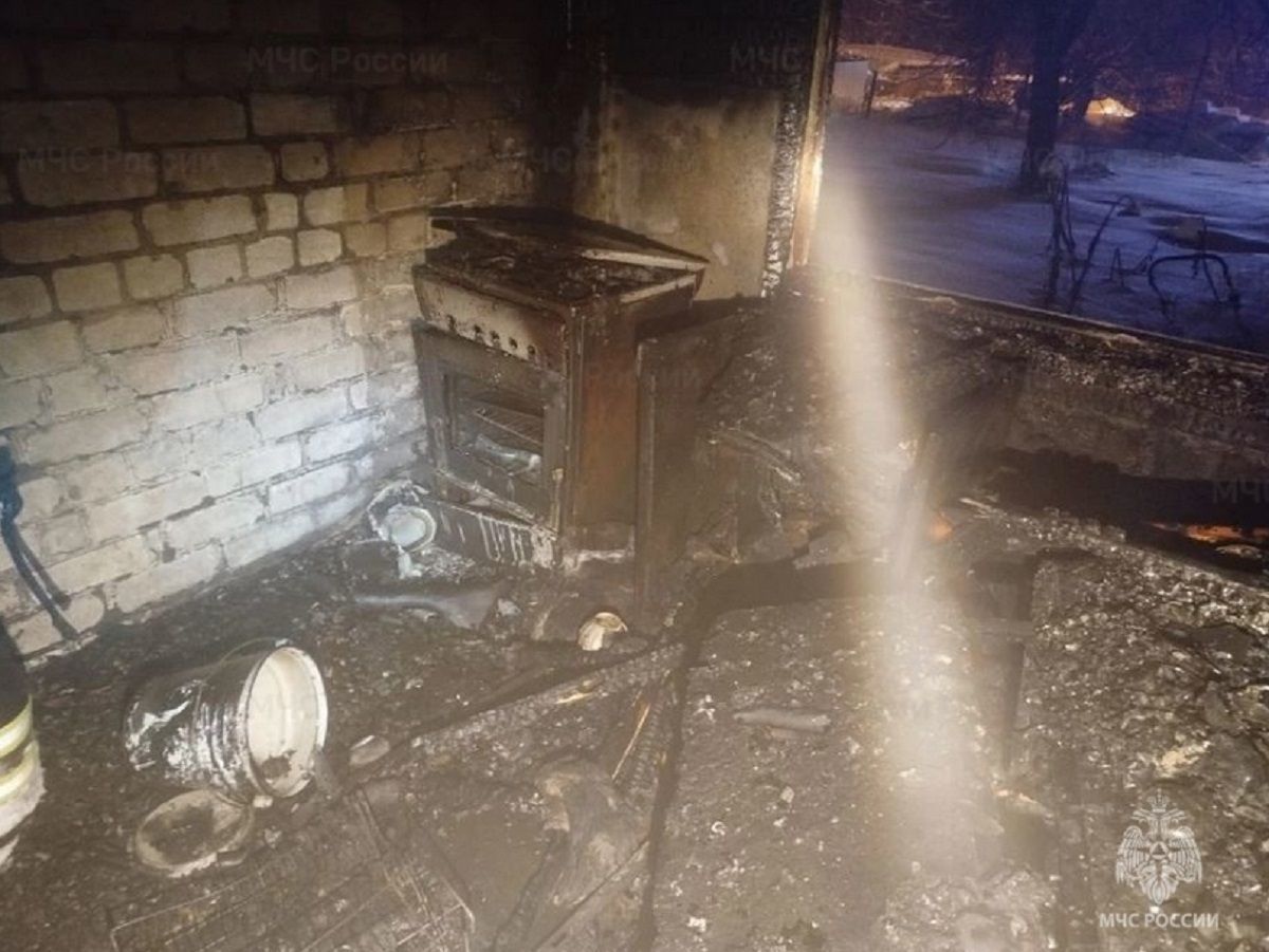 На пожаре в Калуге погибла 85-летняя женщина