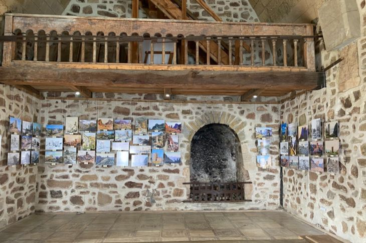 В Судакской крепости открылась выставка к 640-летию основания башни Фредерико Астагвера