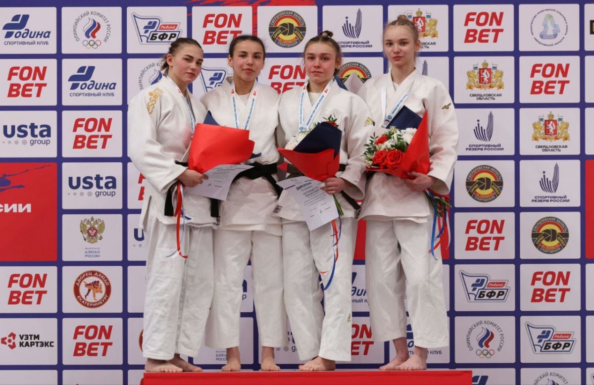 Калужская дзюдоистка Алина Иванова стала бронзовым призёром Первенства России