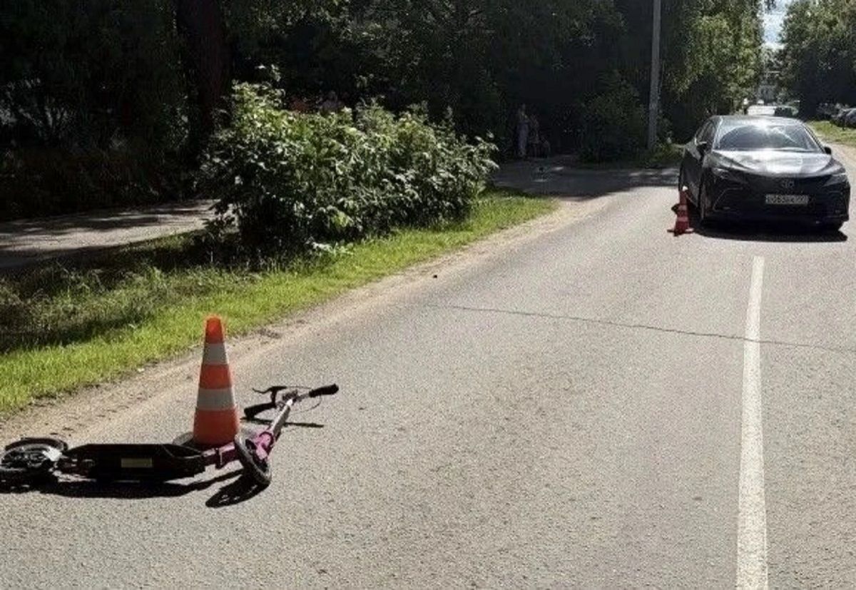 В Калужской области за один день сбили двоих детей