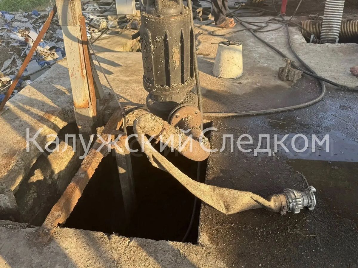 Уголовное дело возбуждено по факту гибели сотрудника насосной станции в Калужской области