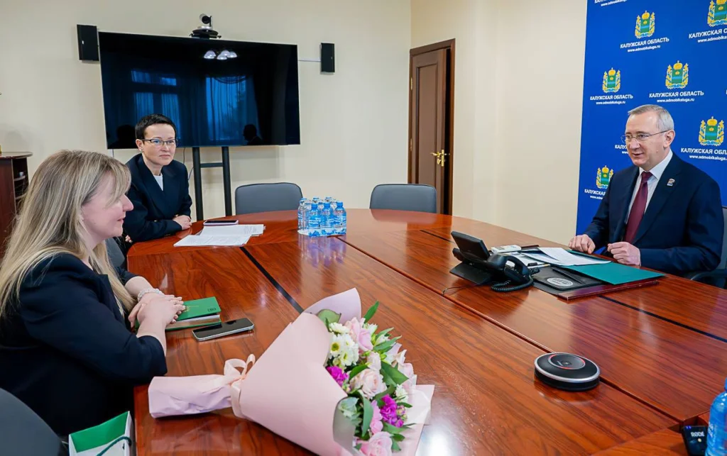 Шапша провел рабочую встречу с Ольгой Сычевой