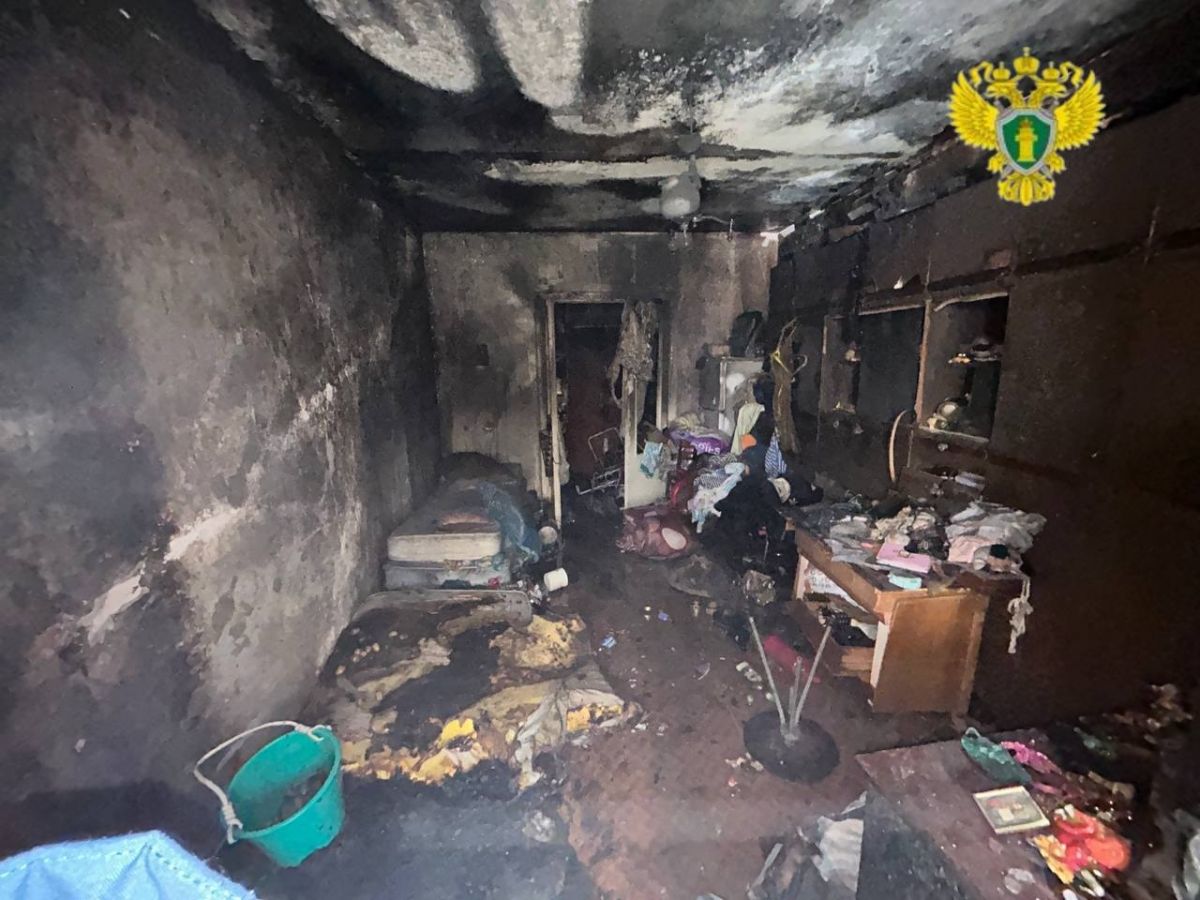 Два человека погибли на пожаре в Обнинске