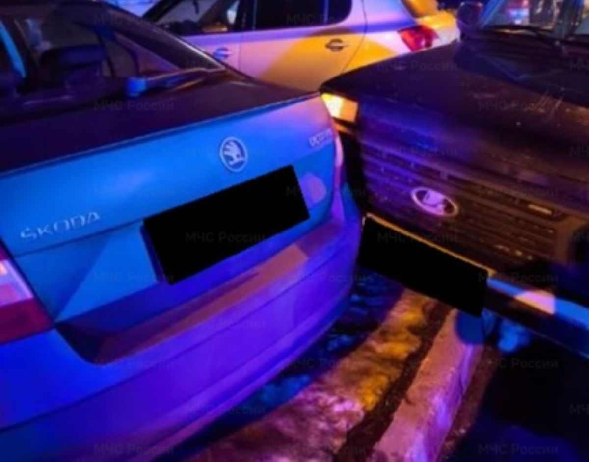 В столкновении двух машин в Обнинске пострадал человек