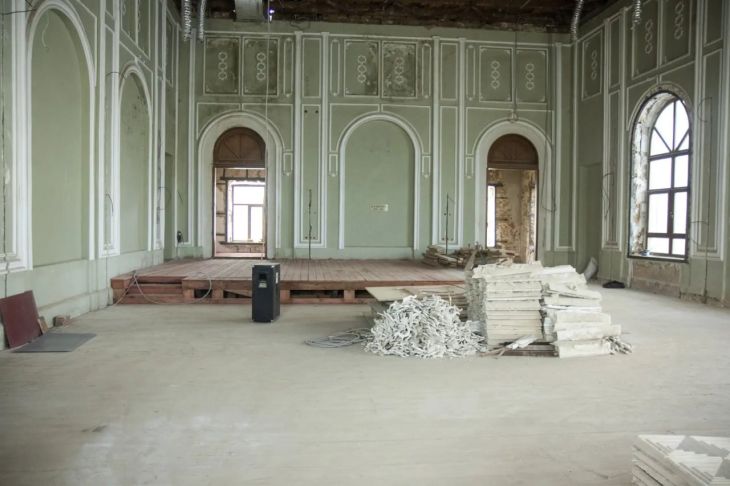 В Симферополе продолжается реставрация «Таврической губернской гимназии»